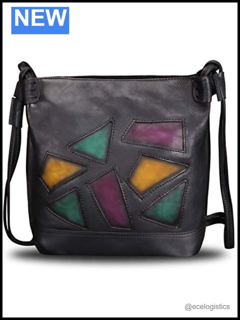 Genuine Leather Vintage Handmade Crossbody Satchel Shoulder Bag